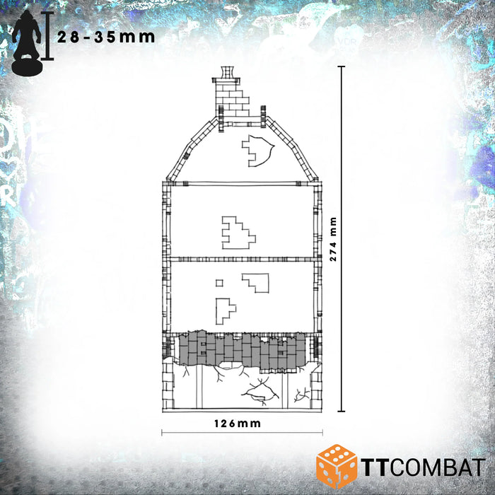 TTCombat - City Rowhouse Arch Destroyed