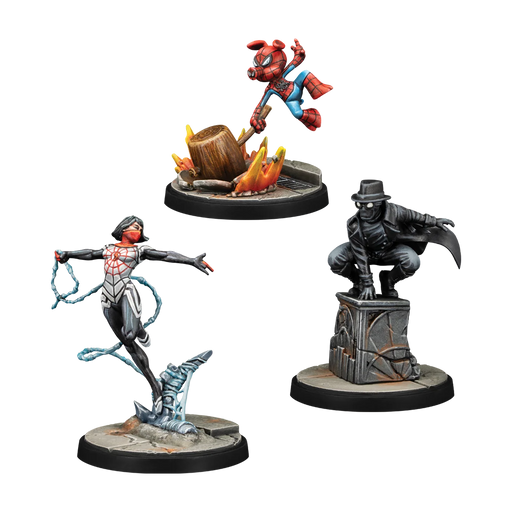 Silk, Spider-Ham & Spider-Man Noir