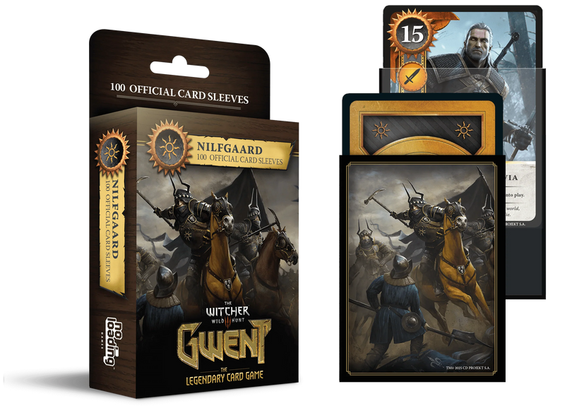 Gwent Card Sleeves - Nilfgaard (100 Sleeves)
