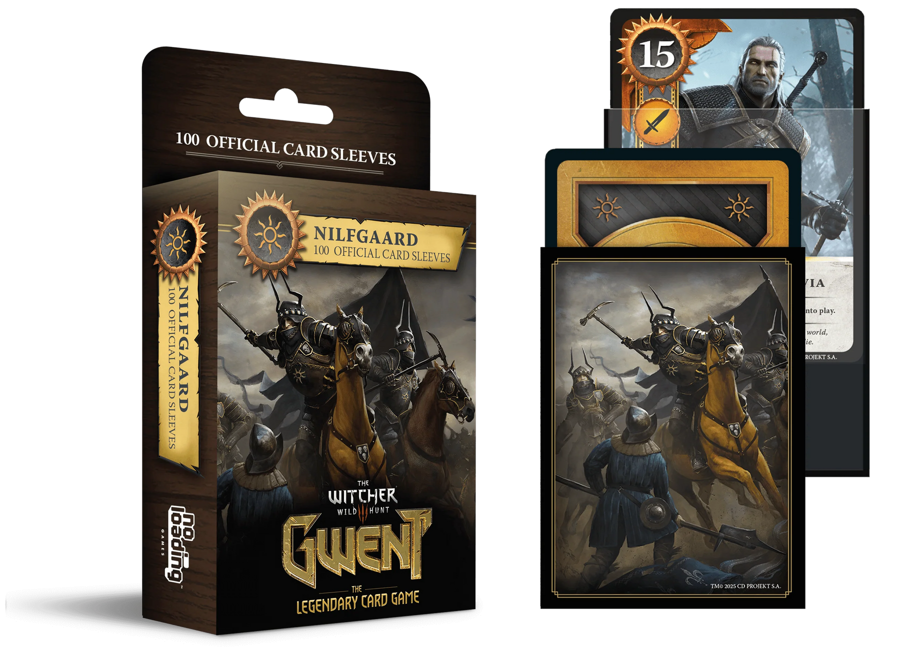 Gwent Card Sleeves - Nilfgaard (100 Sleeves)