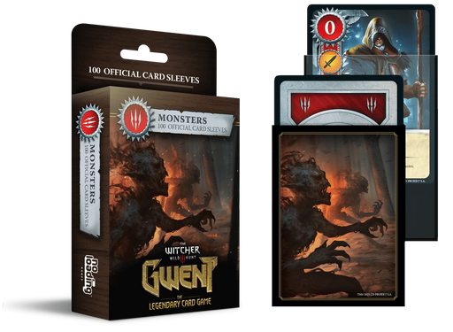 Gwent Card Sleeves - Monsters (100 Sleeves)