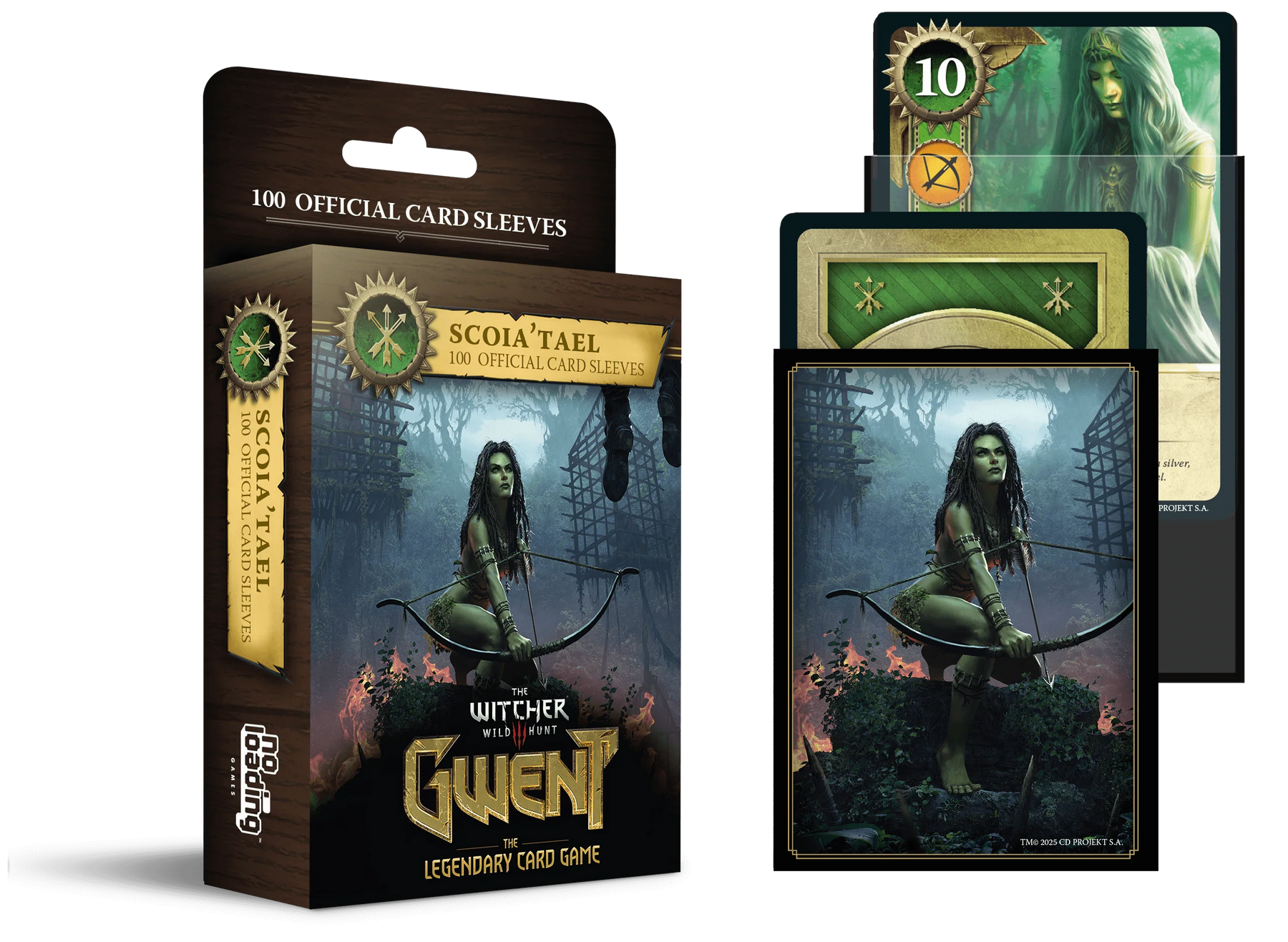 Gwent Card Sleeves - Scoia'tael (100 Sleeves)