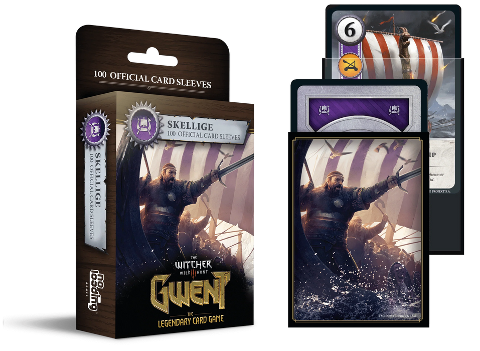 Gwent Card Sleeves - Skellige (100 Sleeves)