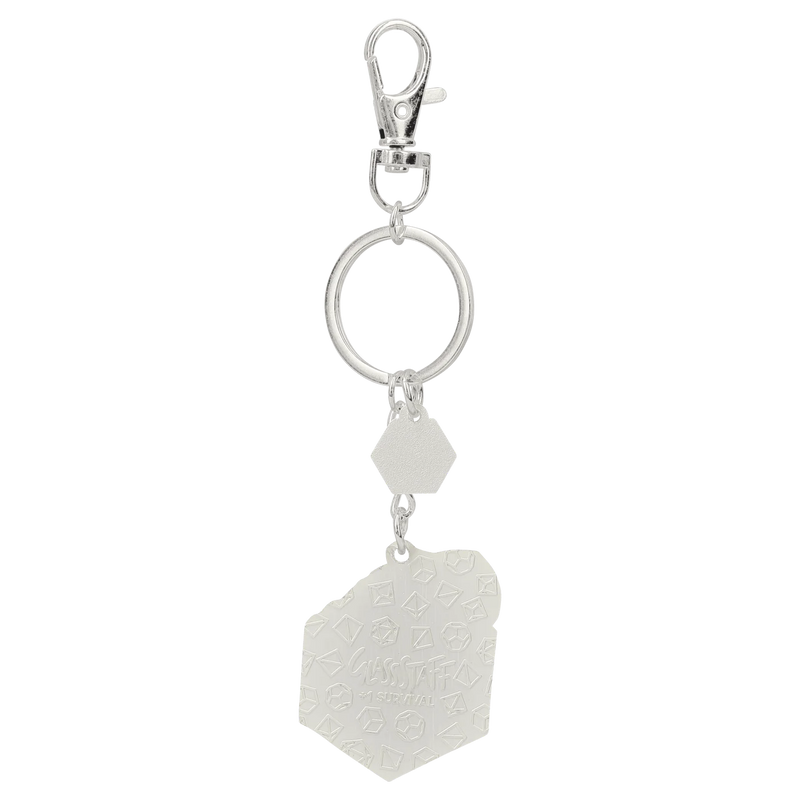 GlassStaff Metal Keychain - Scenic d20