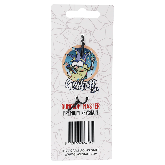 GlassStaff Metal Keychain - Dungeon Master