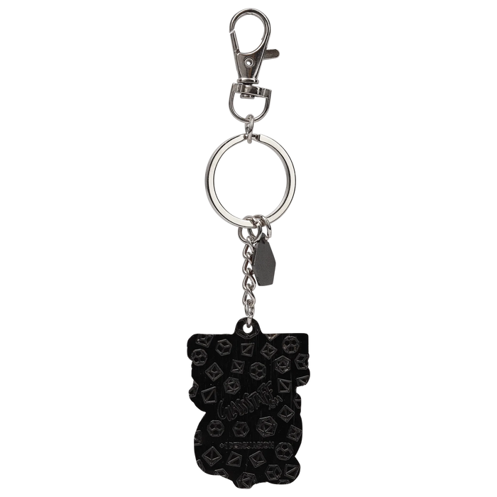 GlassStaff Metal Keychain - Dungeons & Doggos