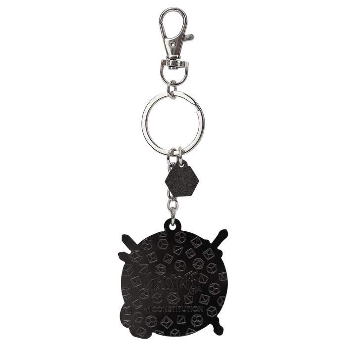 GlassStaff Metal Keychain - Guess I'll Die