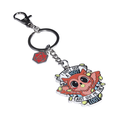 GlassStaff Metal Keychain - Gimme Loot