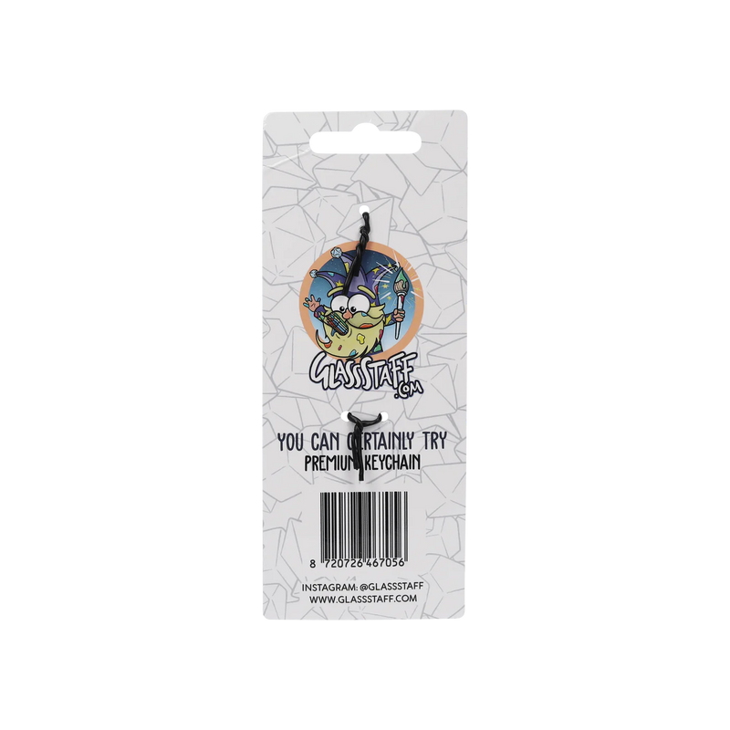 GlassStaff Metal Keychain - You Can Certainly Try