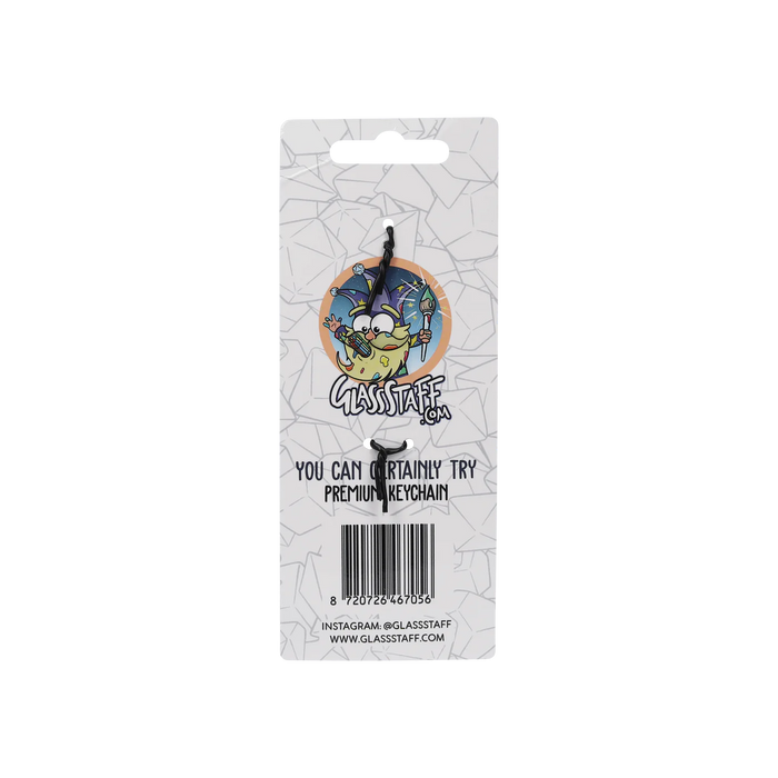 GlassStaff Metal Keychain - You Can Certainly Try