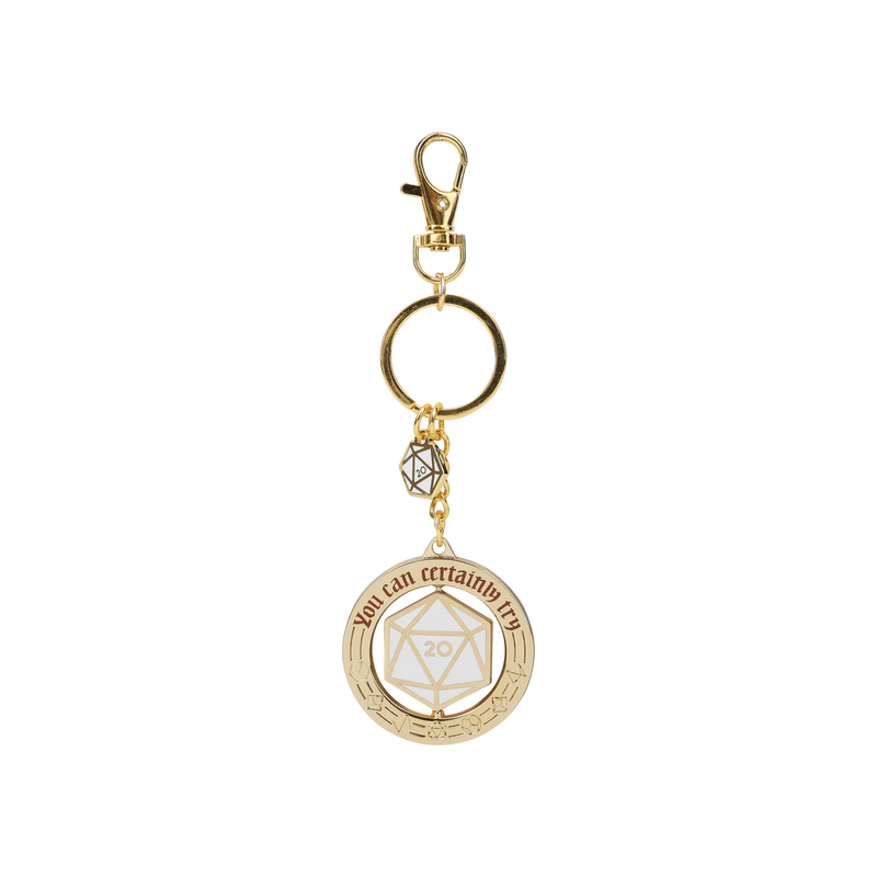 GlassStaff Metal Keychain - You Can Certainly Try