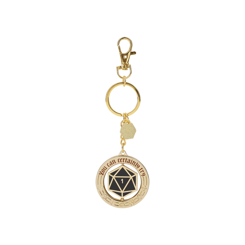 GlassStaff Metal Keychain - You Can Certainly Try