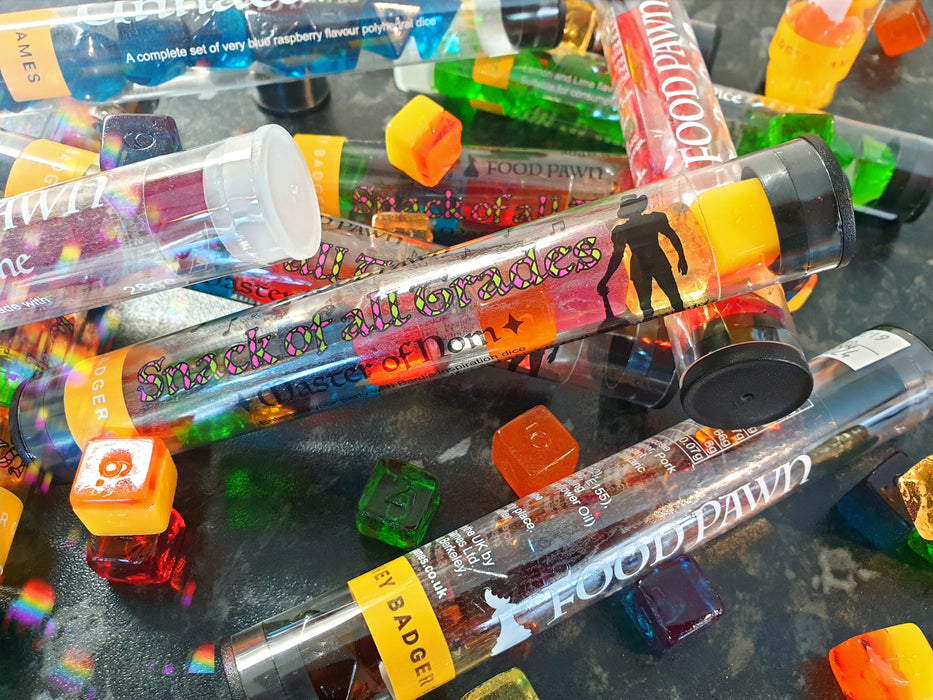 Food Pawn Jelly Dice - Snack of all Trades, Master of Nom