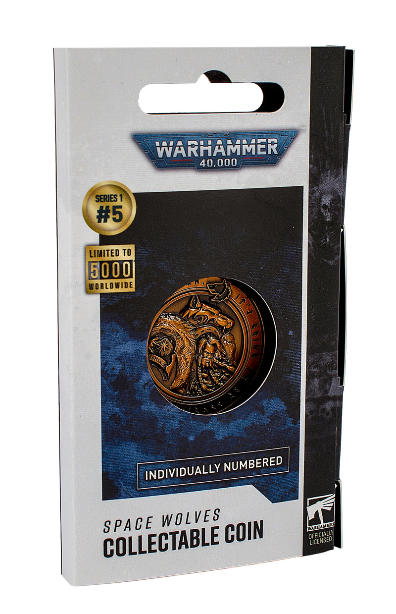 Warhammer 40,000: Space Wolves Collectible Coin | AAA Merchandise