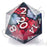 CritStones Liquid Core D20 Dice - Spidey (50mm)