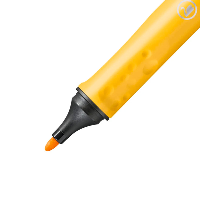 STABILO Cappi Felt-tip Pens with Cap-ring - 12 Assorted Colours
