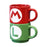 Super Mario Stackable Mugs Set - Mario & Luigi Initials