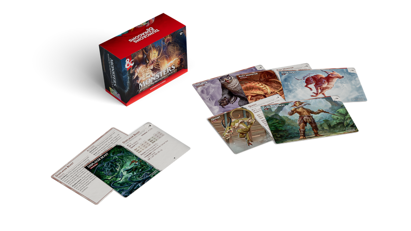 Dungeons & Dragons Reference Cards - Monsters: Mystical and Menacing