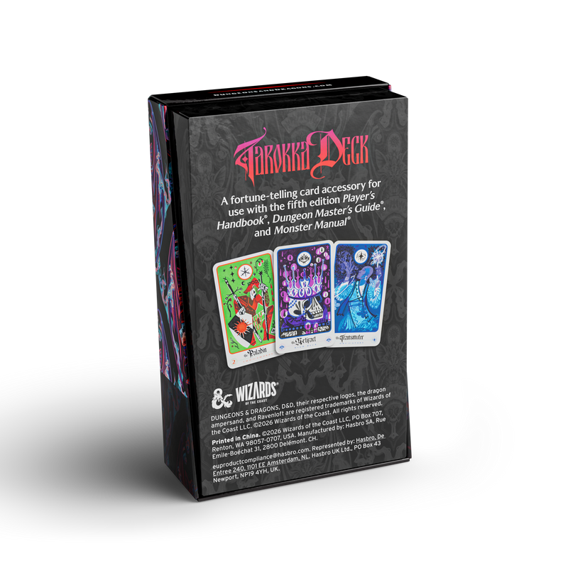 D&D - Ravenloft: The Horrors Within - Tarokka Deck