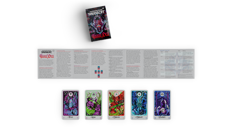 D&D - Ravenloft: The Horrors Within - Tarokka Deck