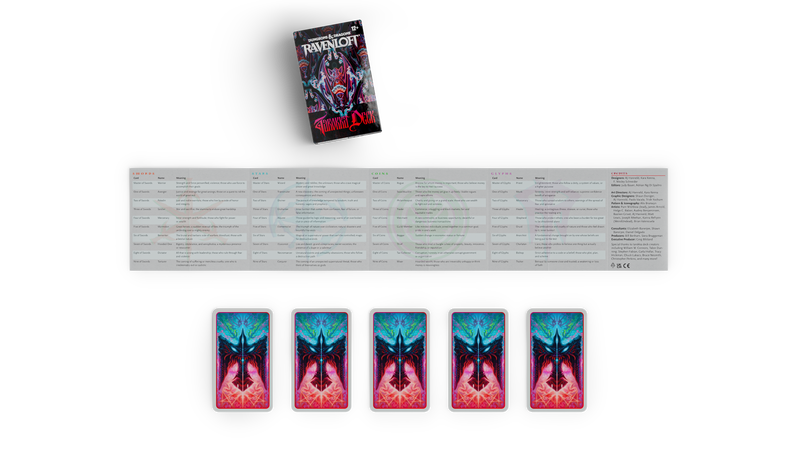 D&D - Ravenloft: The Horrors Within - Tarokka Deck