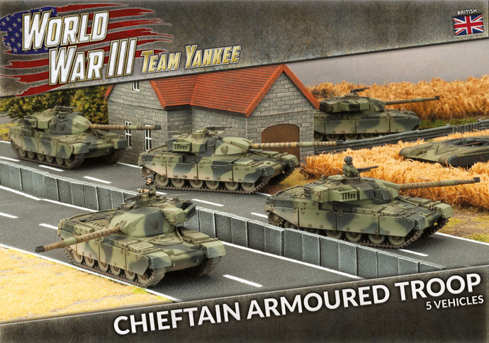World War III: Team Yankee - Chieftain Armoured Troop