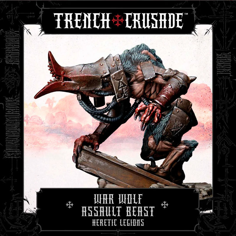 Trench Crusade: War Wolf Assault Beast