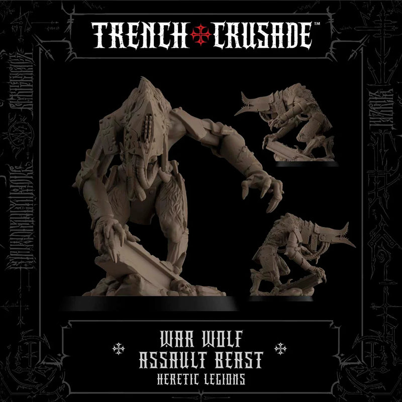 Trench Crusade: War Wolf Assault Beast