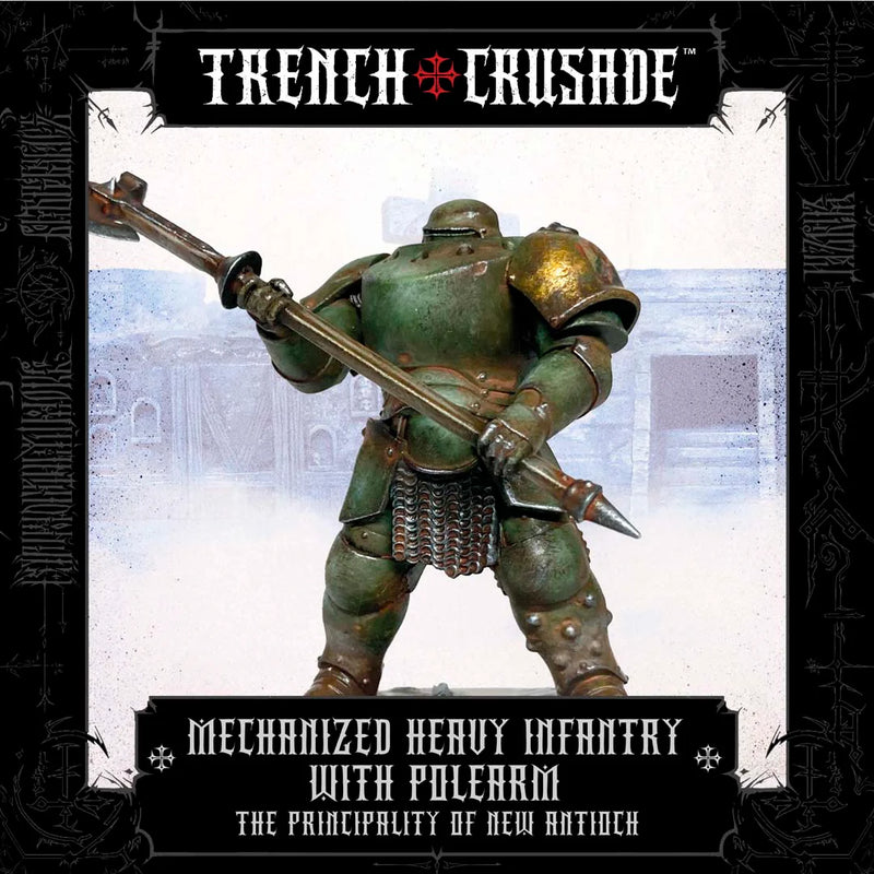 Trench Crusade: Mechanized Heavy Infantry with Polearm