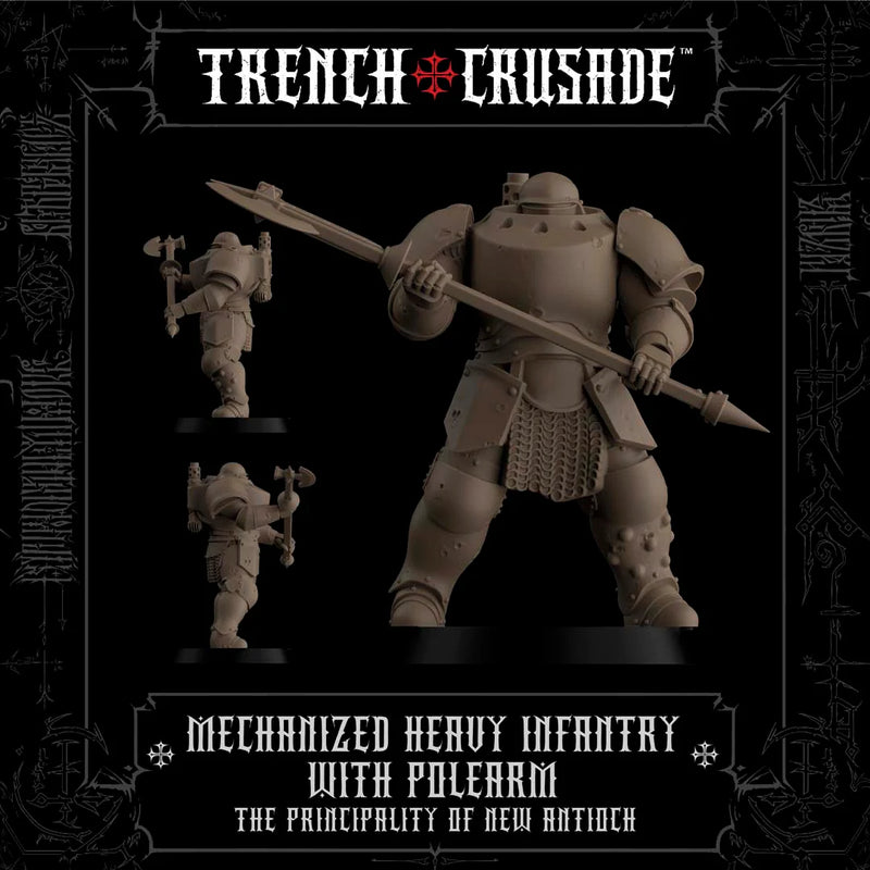 Trench Crusade: Mechanized Heavy Infantry with Polearm