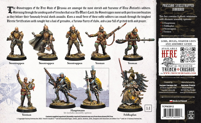 Trench Crusade: Prussian Stosstruppen Warband