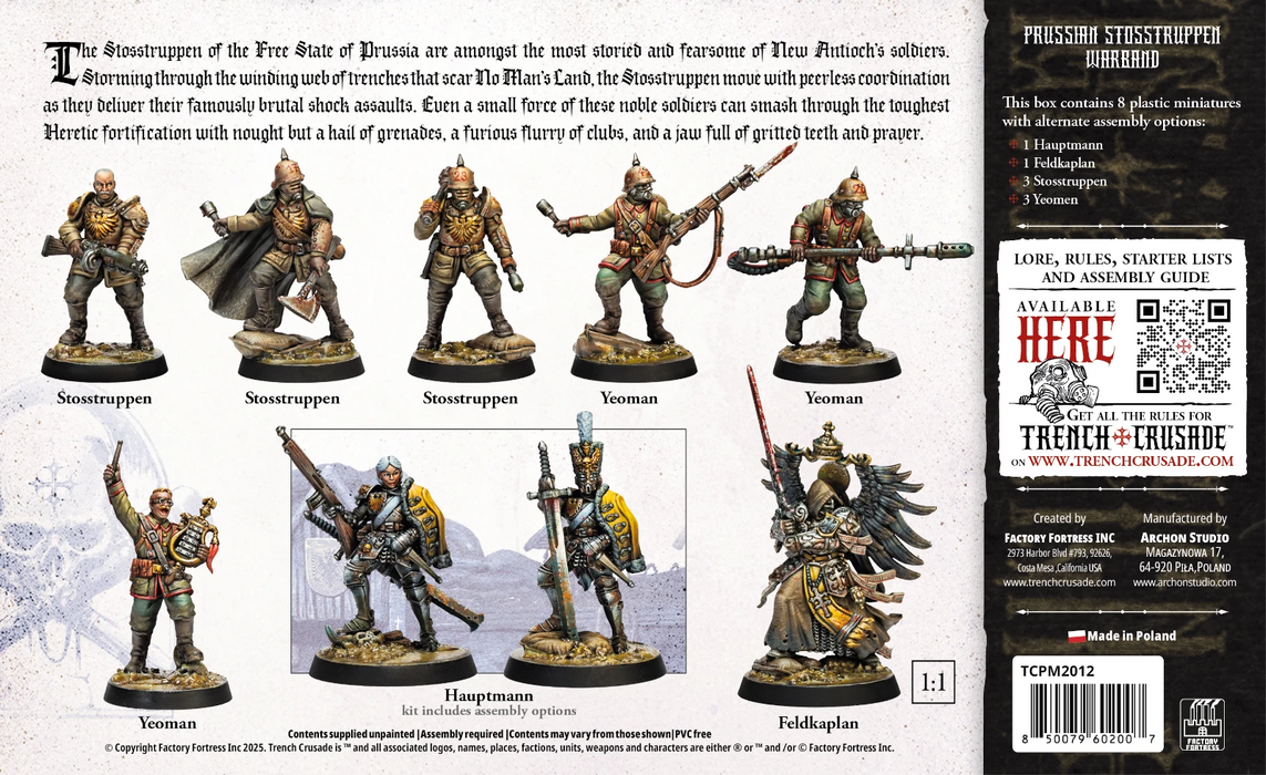 Trench Crusade: Prussian Stosstruppen Warband