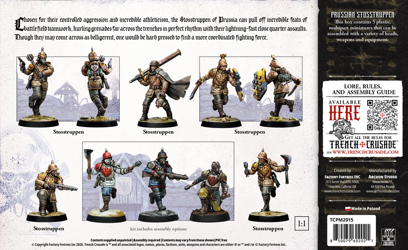 Trench Crusade: Prussian Stosstruppen — EireHobbies