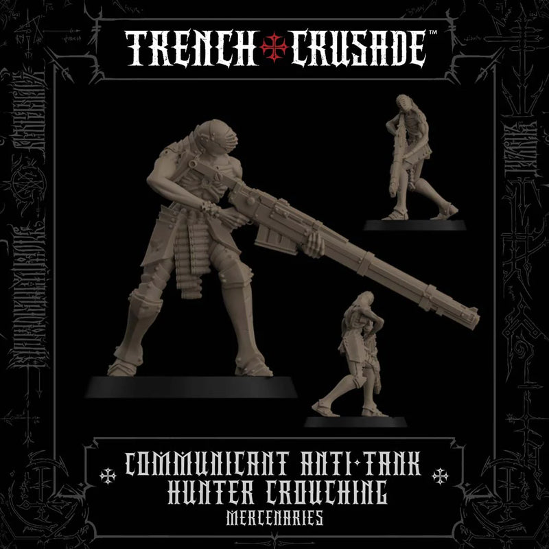 Trench Crusade: Communicant Tank Hunter (Crouching)