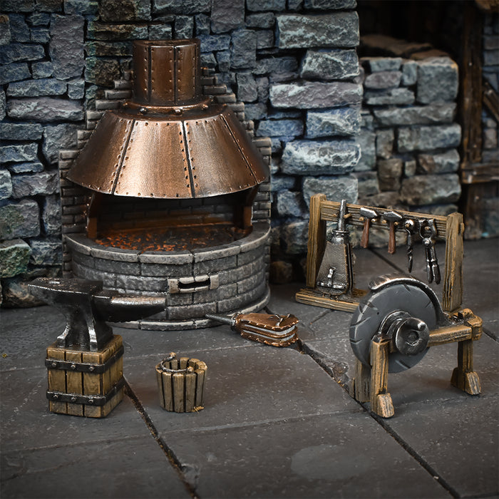 Terrain Crate: Blacksmith and Stable