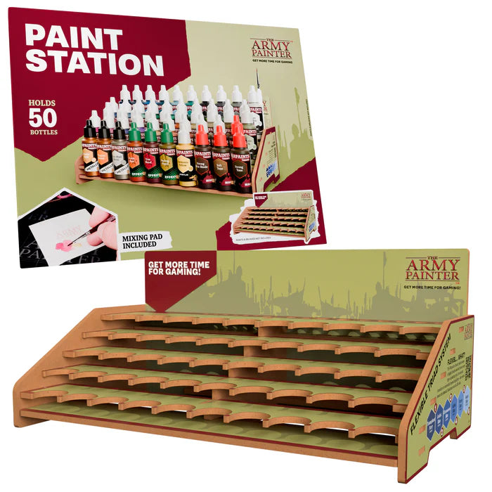 Paint Station Box and Contents