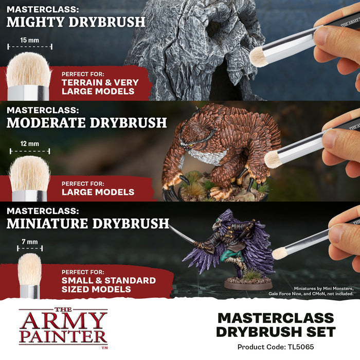 The Army Painter Masterclass Drybrush Set