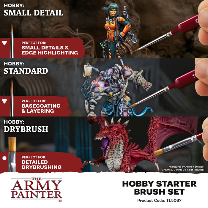 The Army Painter Hobby Starter Brush Set