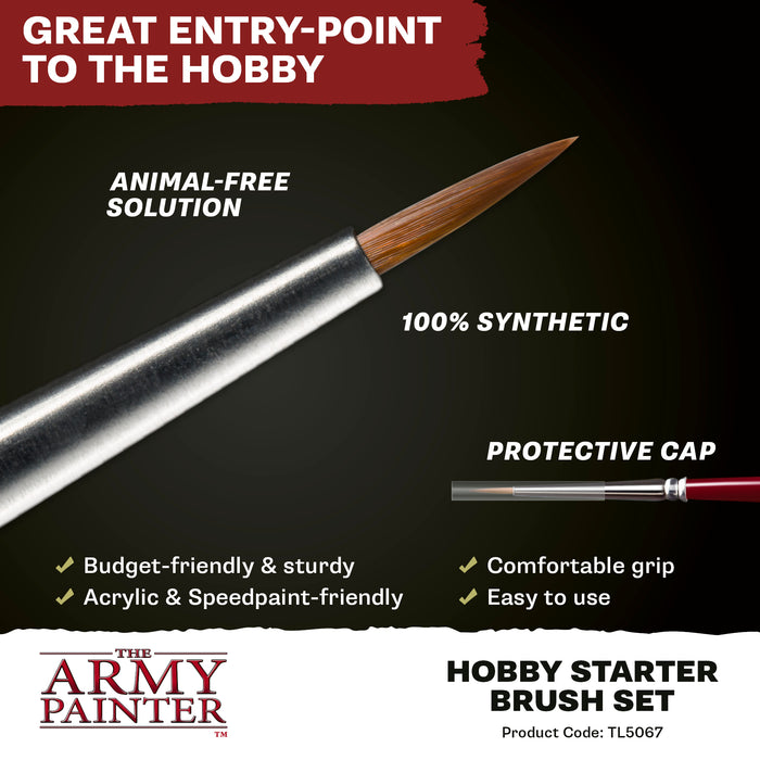 The Army Painter Hobby Starter Brush Set