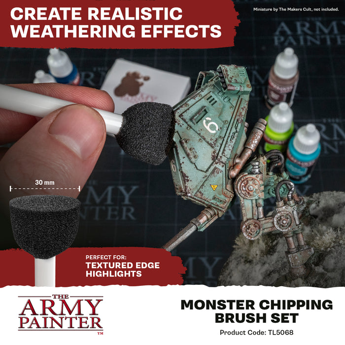 The Army Painter Monster Chipping Brush Set