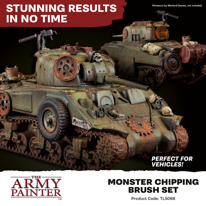 The Army Painter Monster Chipping Brush Set