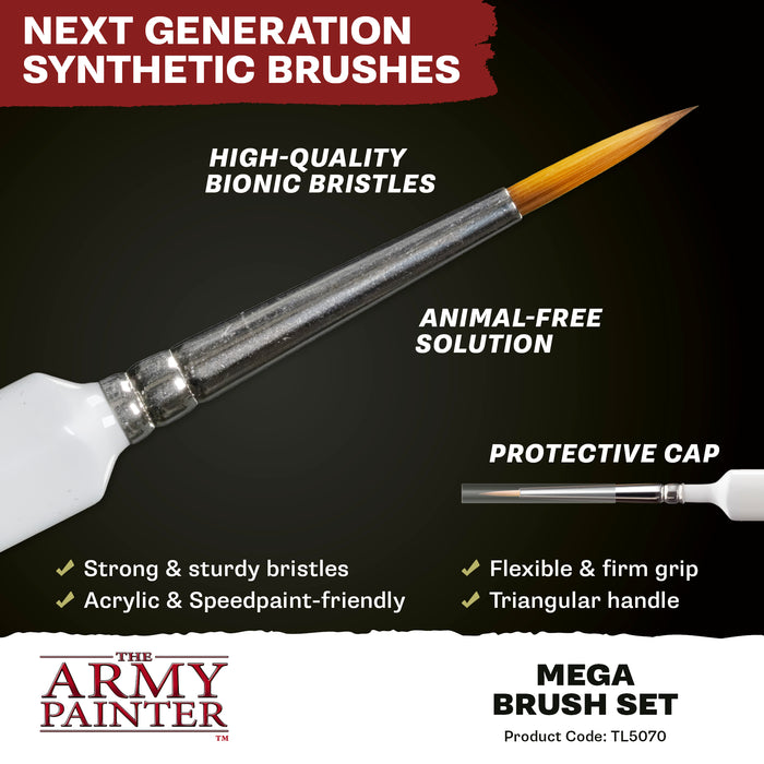The Army Painter Mega Brush Set