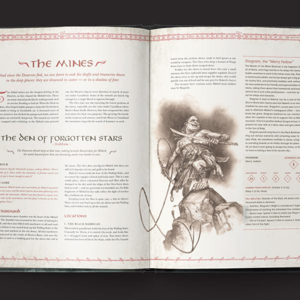 The Lord of the Rings Roleplaying 5E - Moria: Shadow of Khazad-dûm