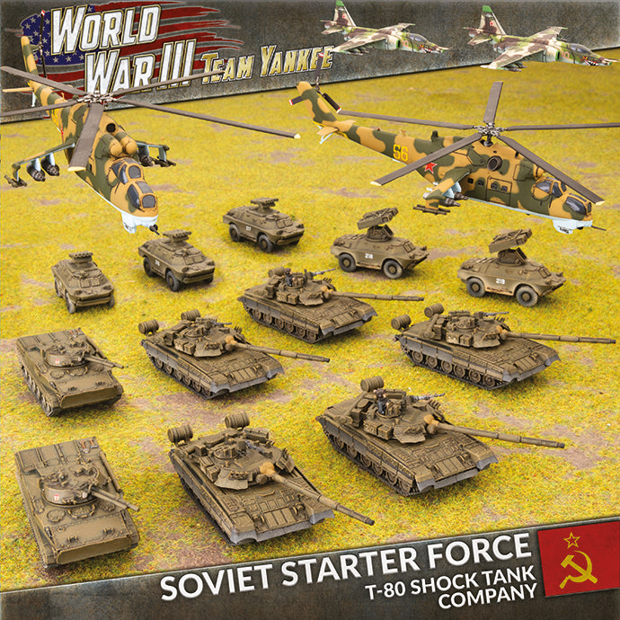 World War III: Team Yankee - Soviet Starter Force: T-80 Shock Tank Company