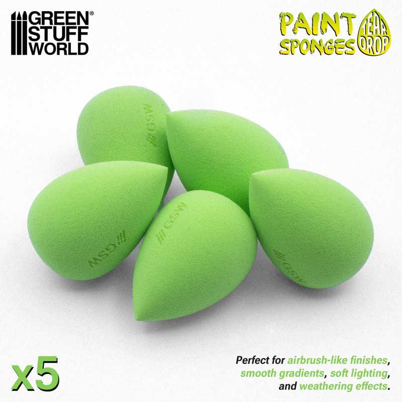Teardrop Paint Sponges