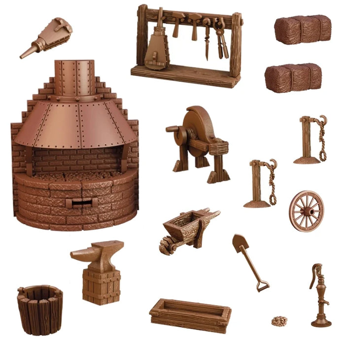 Terrain Crate: Blacksmith and Stable