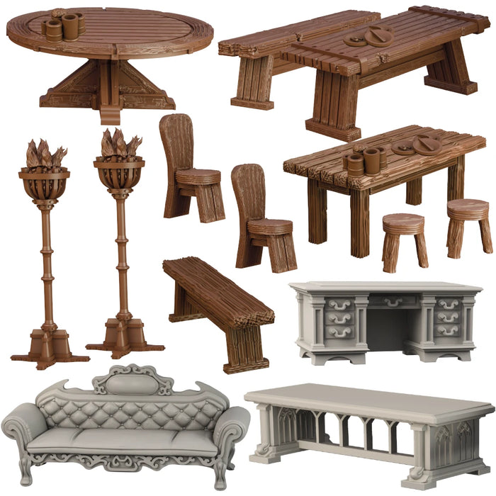 Terrain Crate: Tables and Chairs
