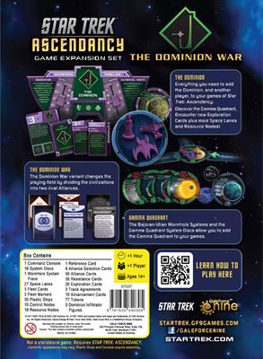 Star Trek Ascendancy Expansion The Dominion War