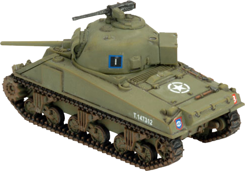 Flames of War Sherman Armoured Troop