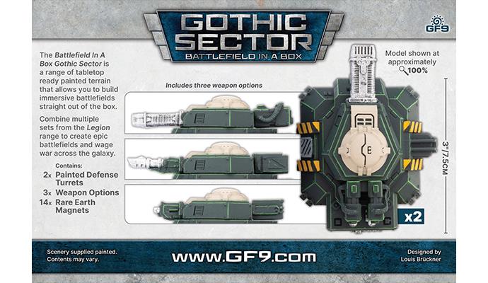 Gothic Sector Legion Defense Turrets